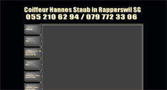 Desktop Screenshot of coiffeur-hannes.ch